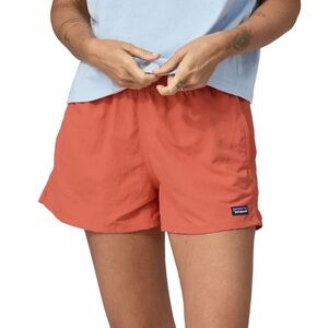 Patagonia Women’s Barely Baggies shorts burnt orange